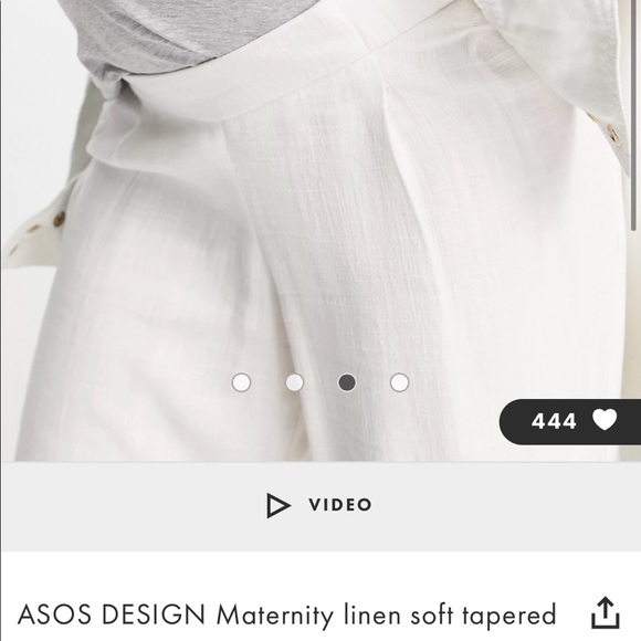 Maternity pants. Excellent condition. Worn once - Picture 2 of 4